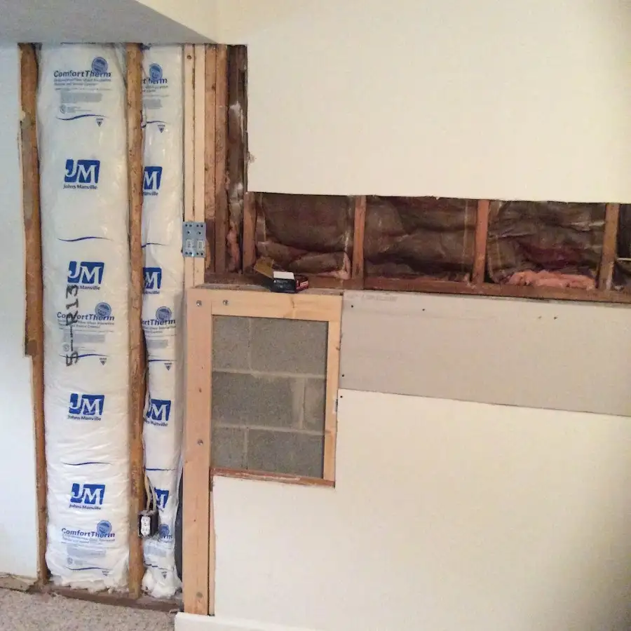 Wall insulation replacement during Odor Removal & Deodorization in Birch Bay